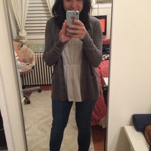 Madewell Landscape Cardigan (gray)